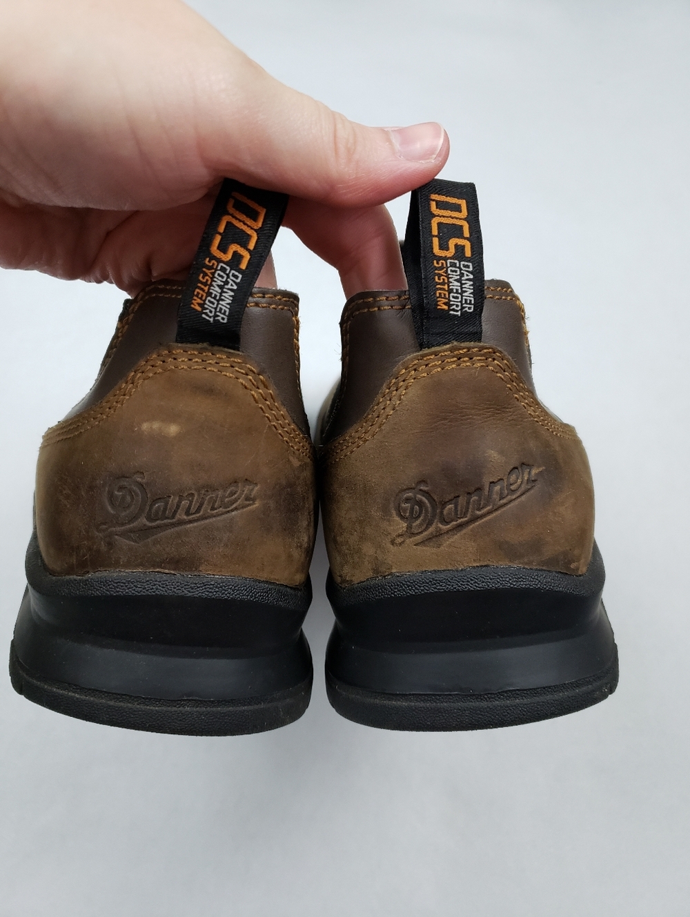 Danner Romeo 3 Boots Mens Size 11.5 Brown Leather Slip On Ankle Work 12441 - Picture 6 of 9